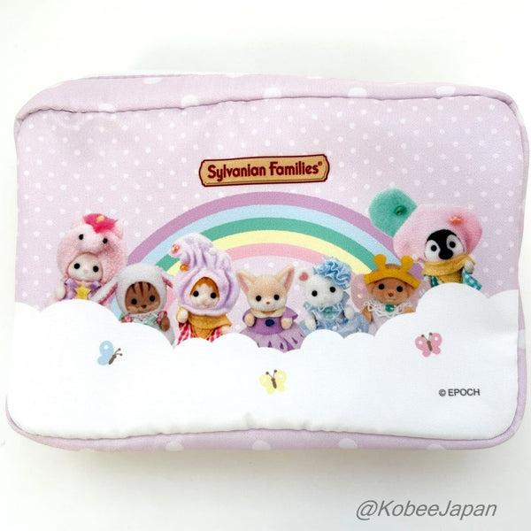 BABY POUCH PINK Calico Clitters Epoch Japan Sylvanian Families