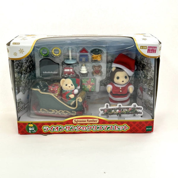 [Used] LION SANTA'S CHRISTMAS SET SE-206 Japan Sylvanian Families