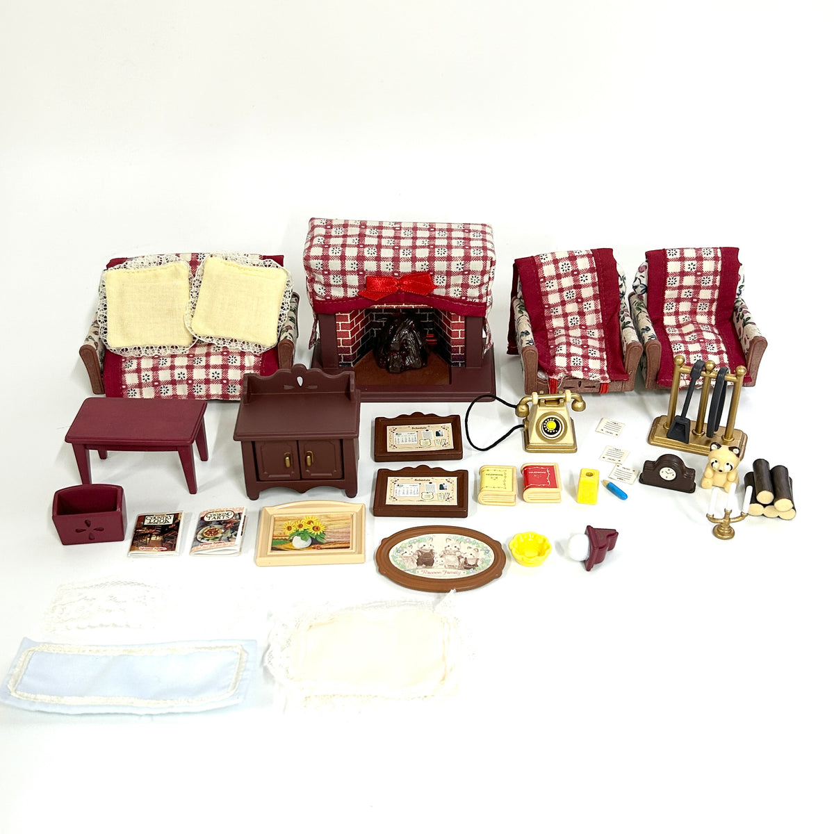 [used] Sunny Spot Living Room Set SE-127 Sylvanian Families Calico Critters