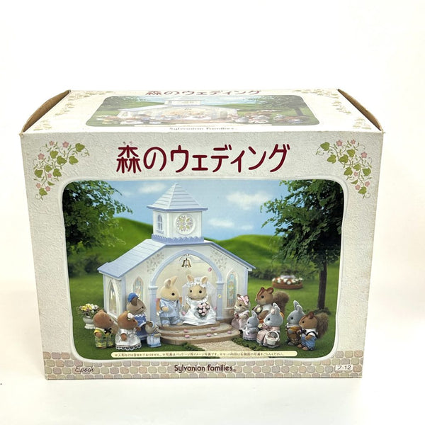 [Used] WEDDING CHAPEL FU-12 2004 Retired Epoch Japan Sylvanian Families