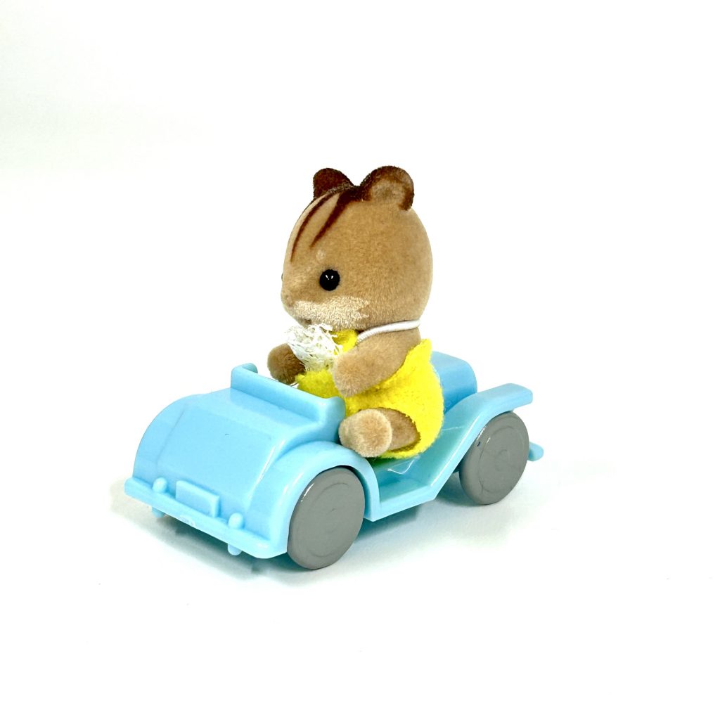 [used] Baby Carry Case Baby Car Squirrel 2014 B-33 Sylvanian Families Calico Critters