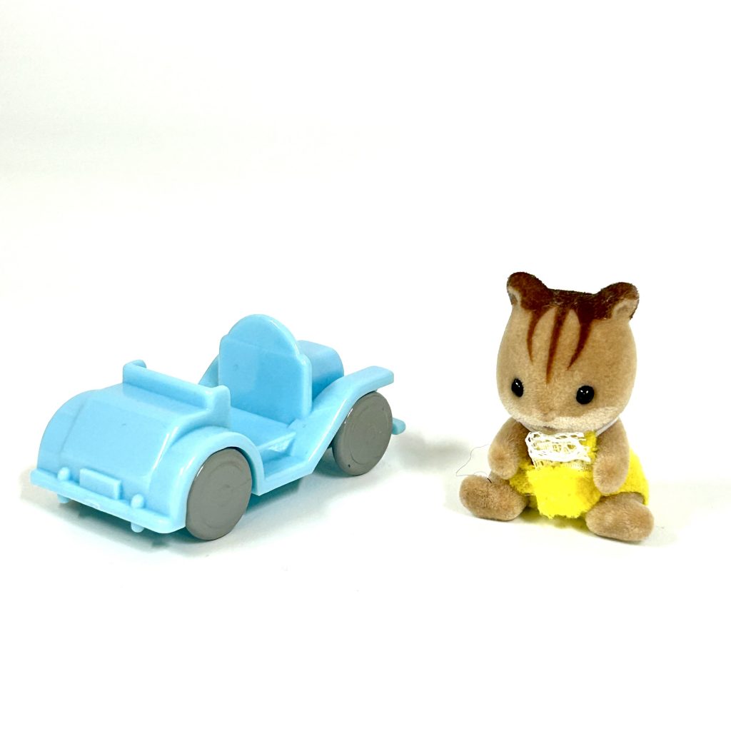 [used] Baby Carry Case Baby Car Squirrel 2014 B-33 Sylvanian Families Calico Critters
