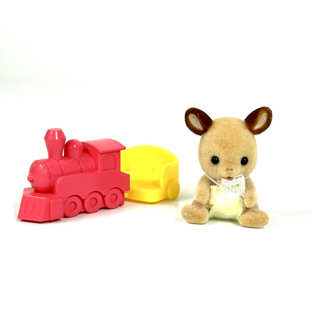 [used] Baby Carry Case Locomotive Deer 2014 B-35 Sylvanian Families Calico Critters