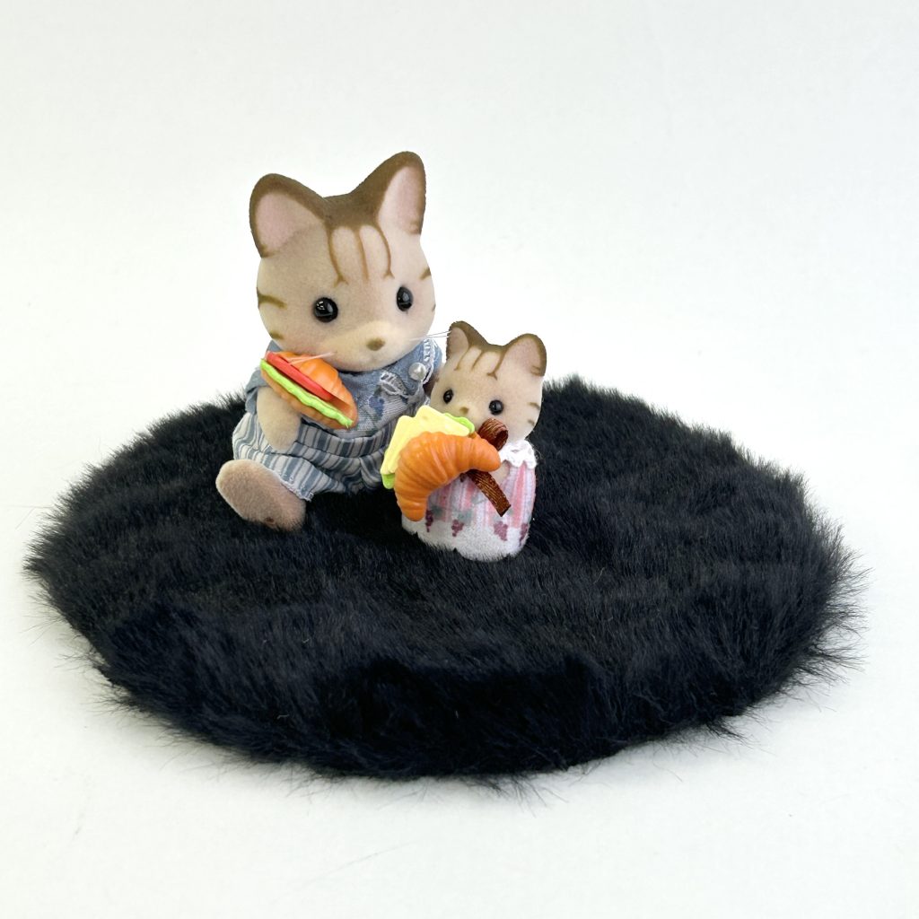 Fluffy Mat Black Seria