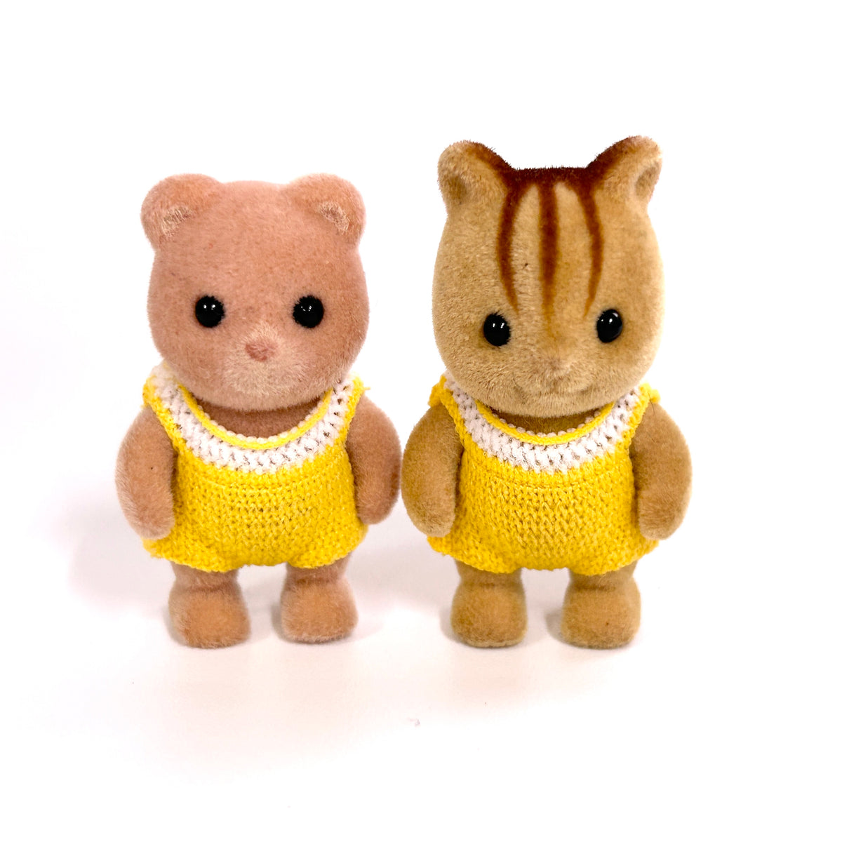 [used] Baby Bear and Squirrel Sylvanian Families Calico Critters