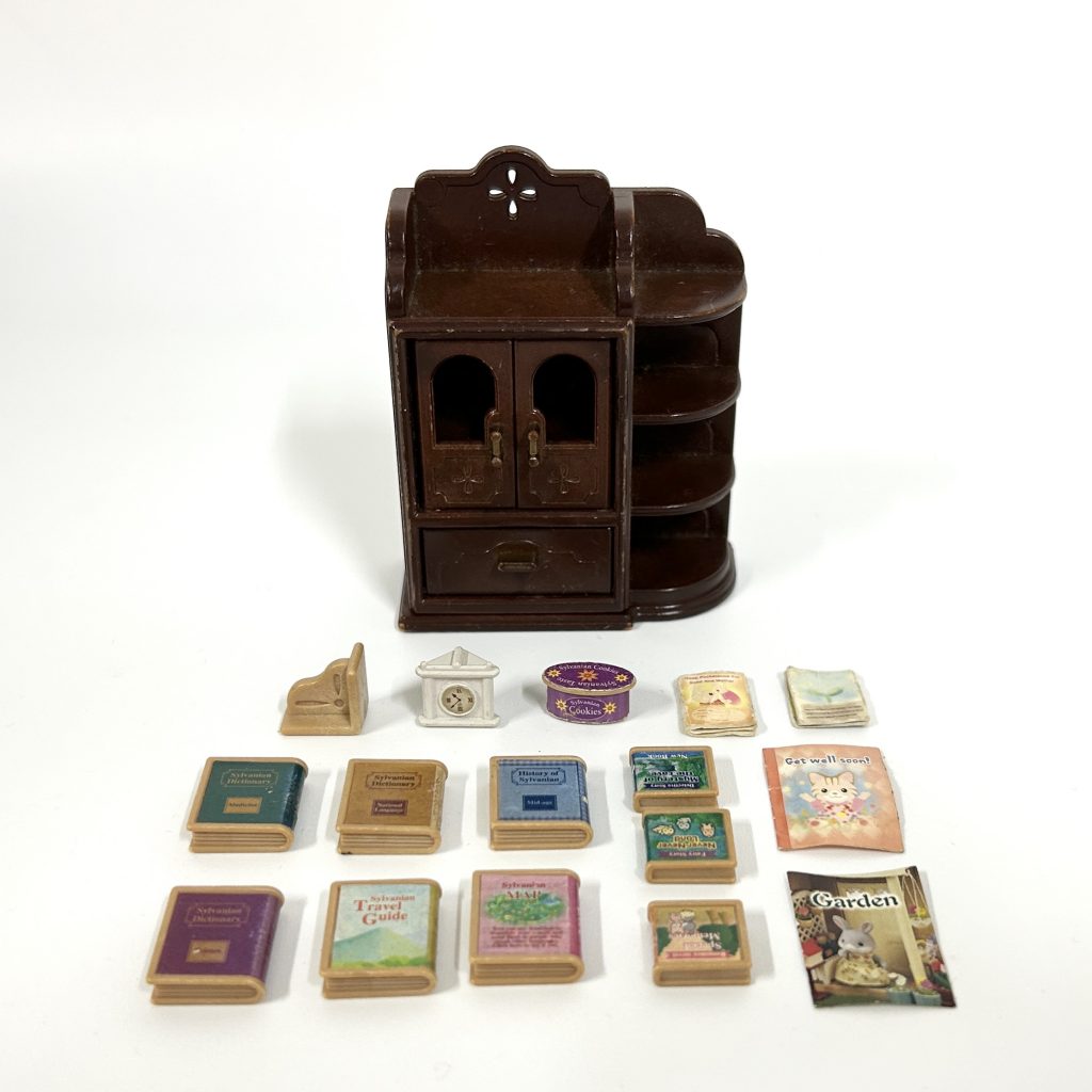 [used] Bookshelf Set 2001 KA-503 Sylvanian Families Calico Critters