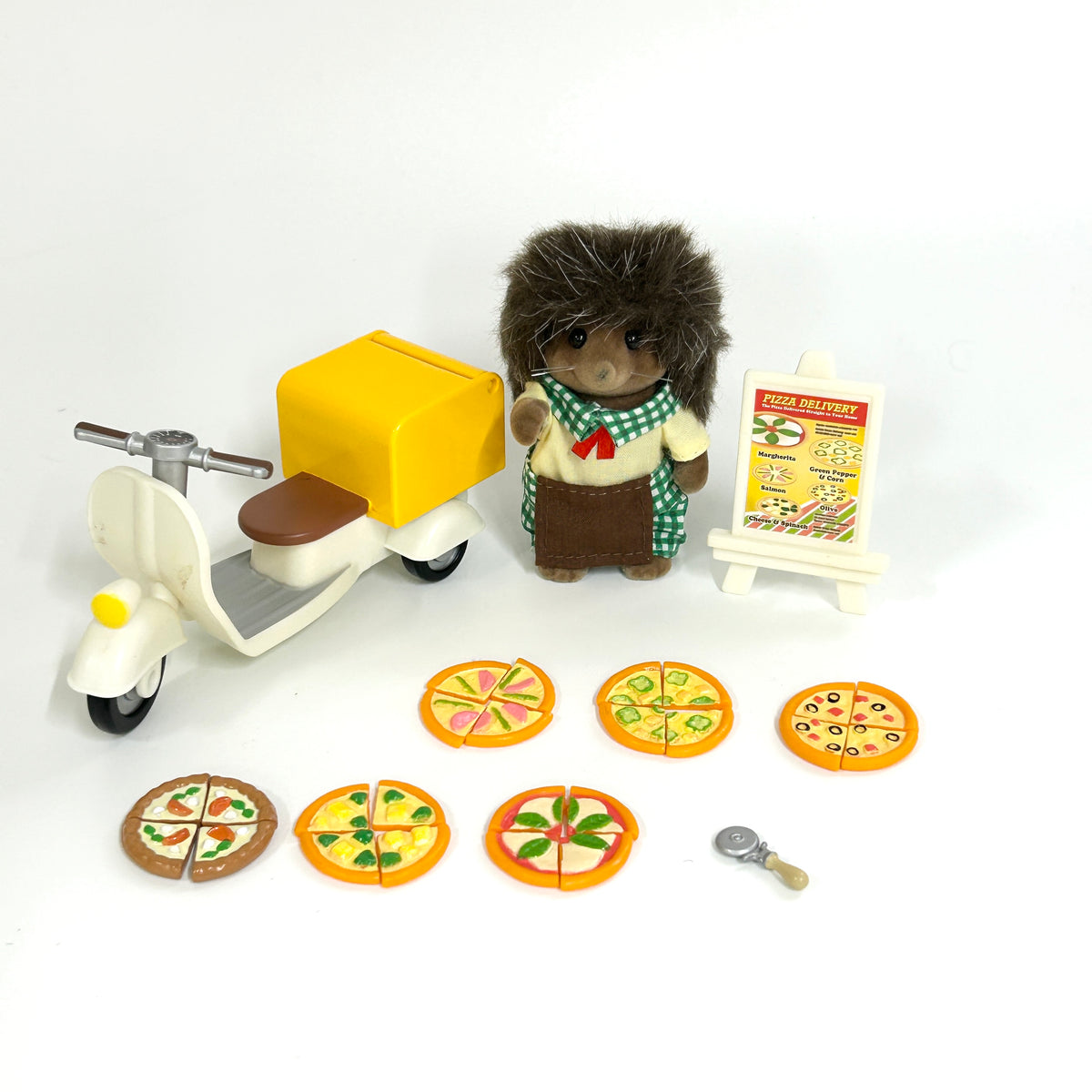 [used] Pizzeria Set 2015 MI-81 Sylvanian Families Calico Critters