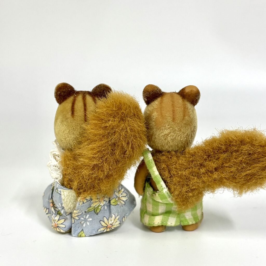 [used] Squirrel Siblings Sylvanian Families Calico Critters