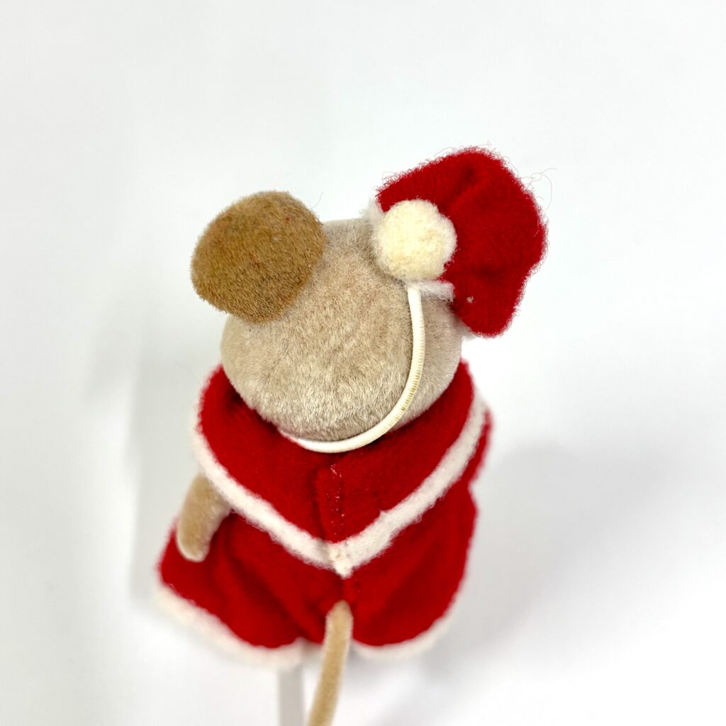 [used] City Mouse Girl Santa Costume Sylvanian Families Calico Critters