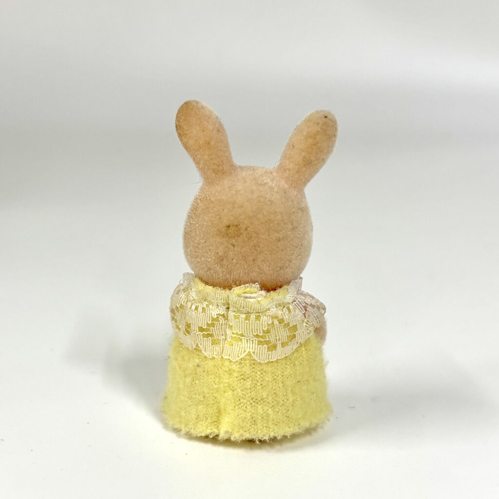 [used] Pink Cottontail Rabbit Baby Sylvanian Families Calico Critters