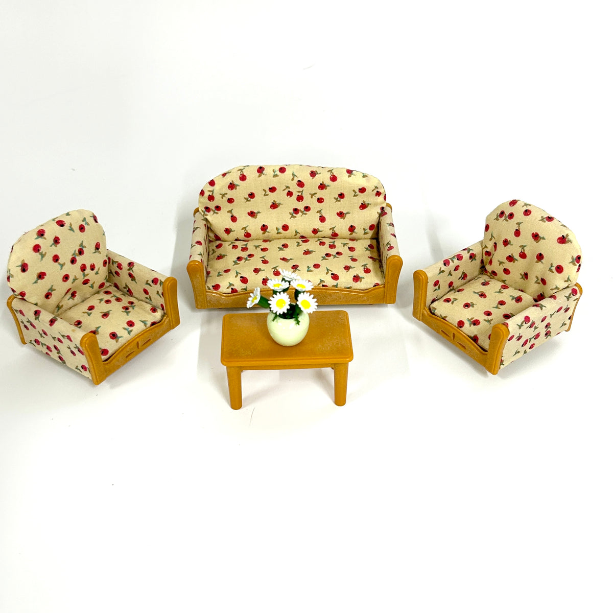 [used] Piece Suite Sofa Arm Chair 4464 Sylvanian Families Calico Critters