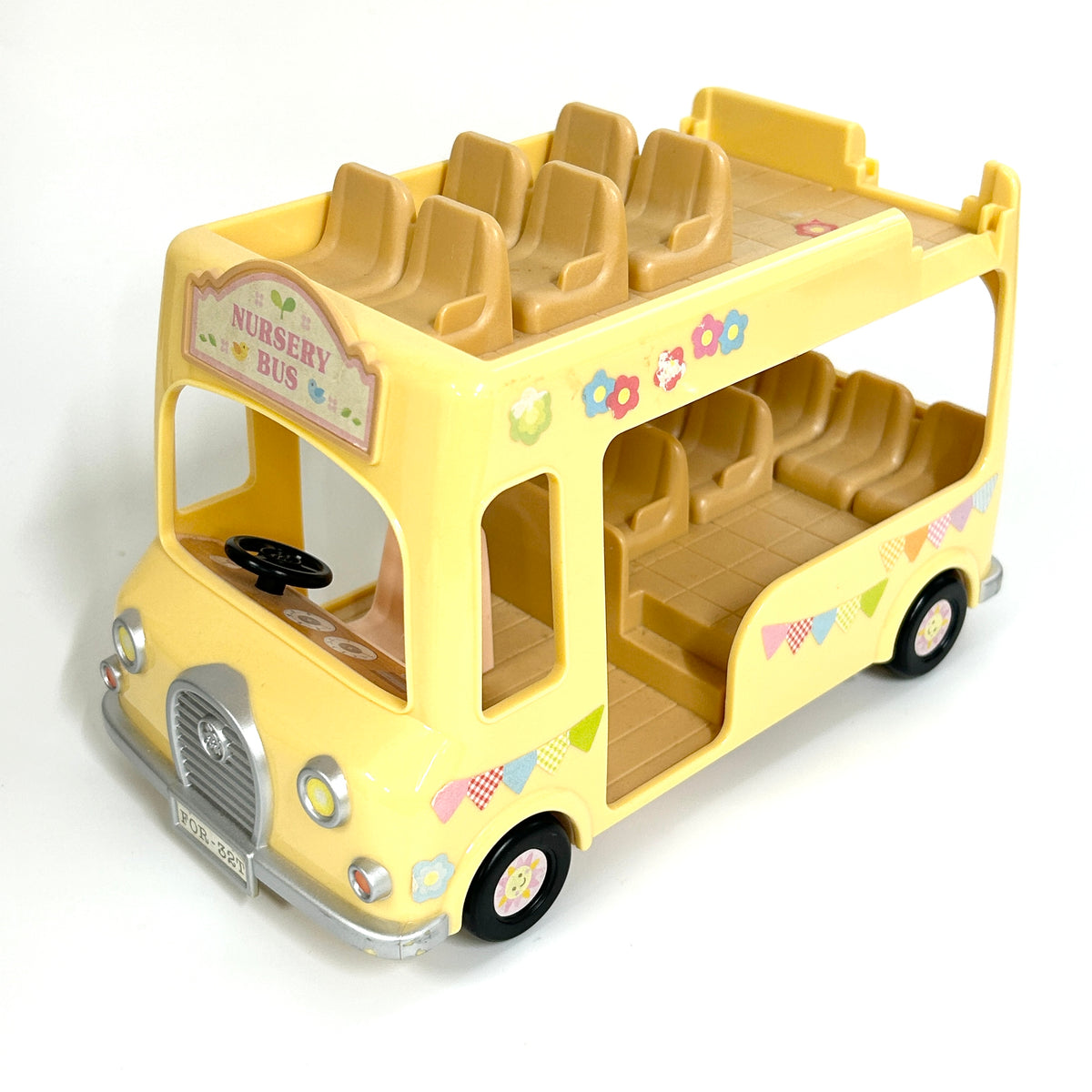 [used] Nursery Double Decker Bus 5275 Sylvanian Families Calico Critters