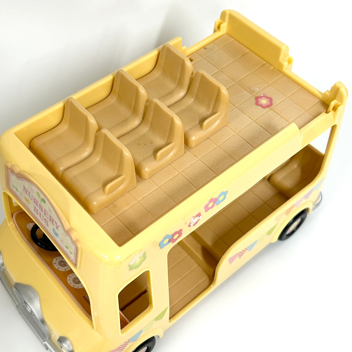 [used] Nursery Double Decker Bus 5275 Sylvanian Families Calico Critters