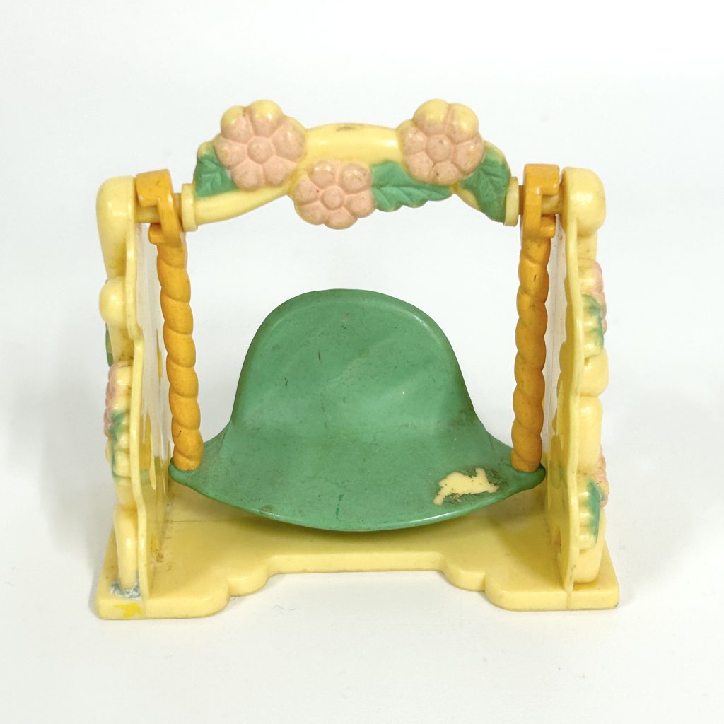 [used] Vintage Misty Forest Flower Swing 1997 F-10 Sylvanian Families Calico Critters