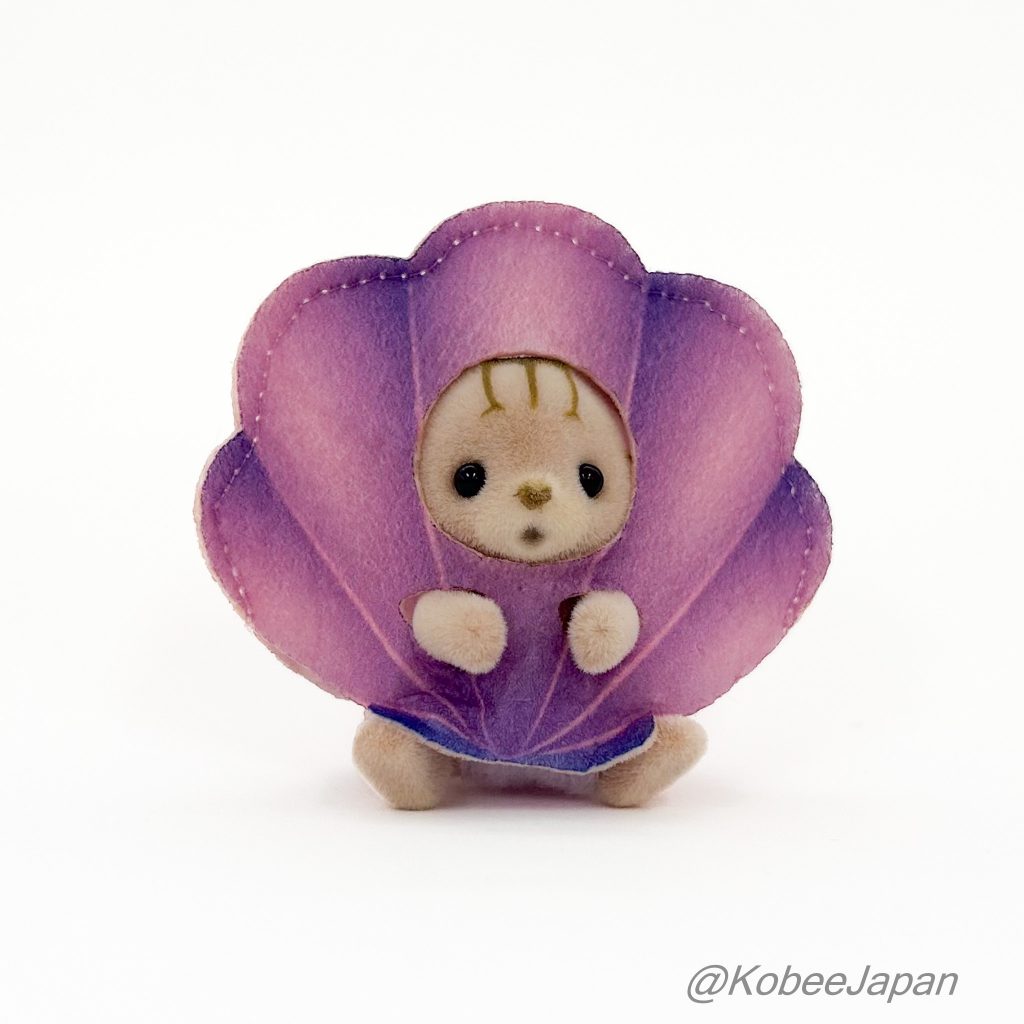 Baby Dreamy Marine Series مخطط قطة طفل 2024 عائلات سيلفانيان كاليكو كريترز