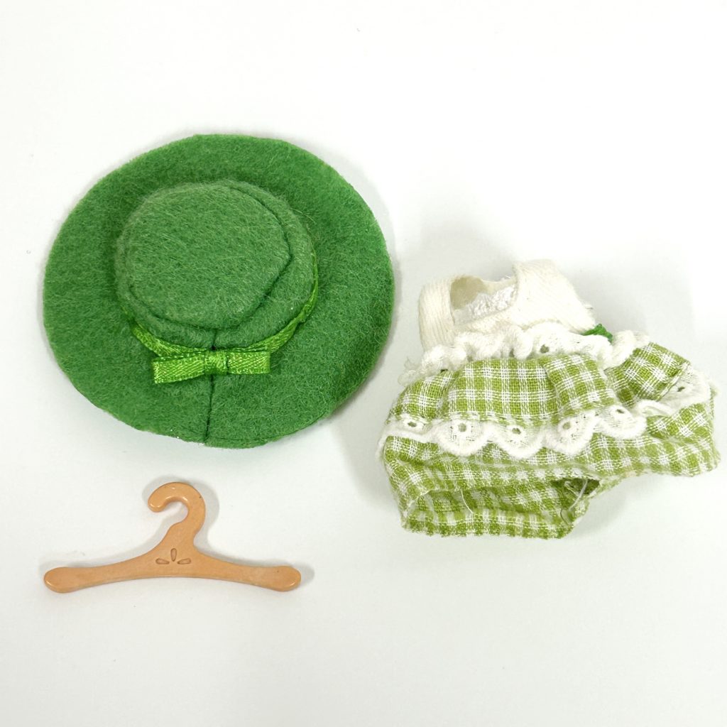 [used] Dress Sister's Cordinate For Go-Out 9 Green Sylvanian Families Calico Critters