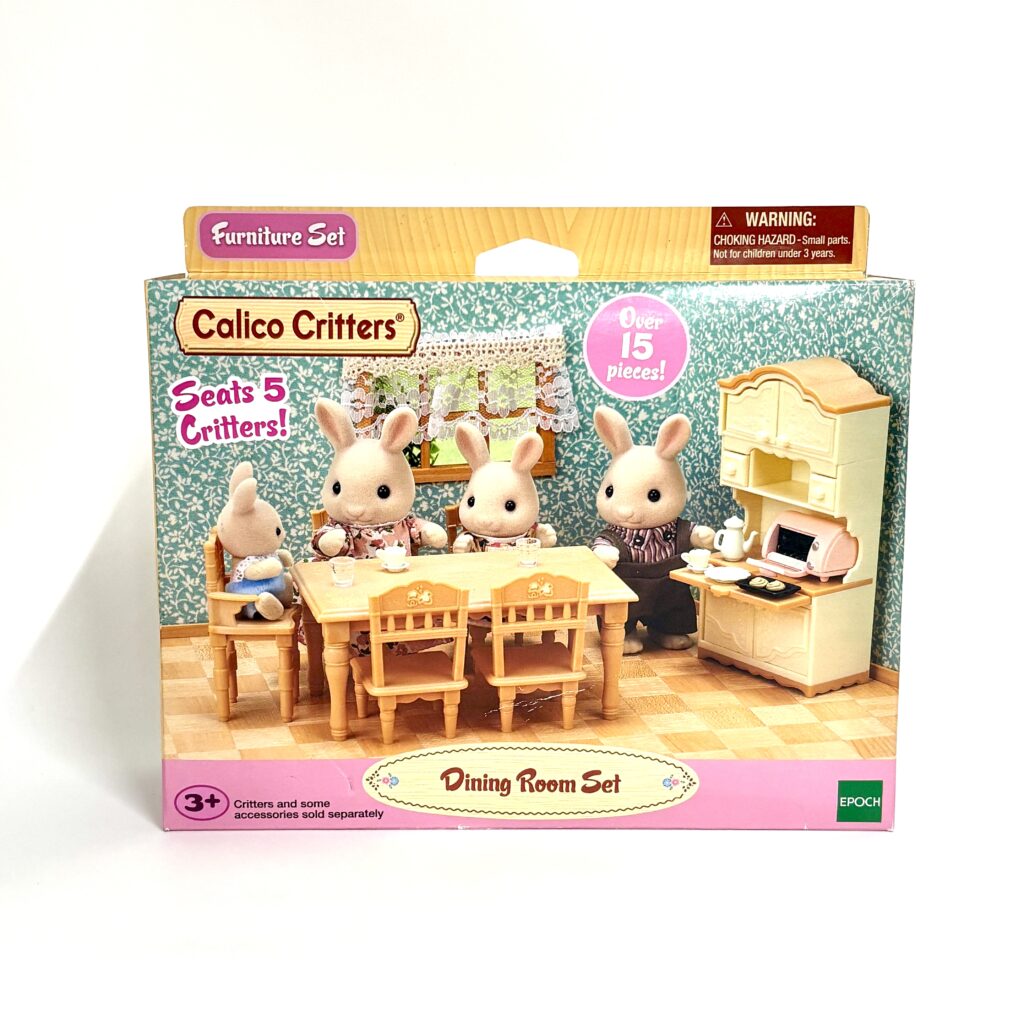 [used] Dining Room Set Sylvanian Families Calico Critters