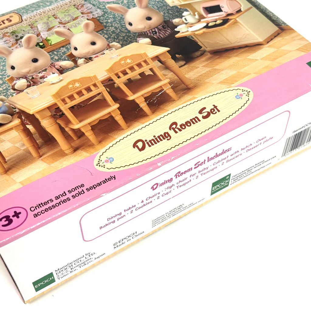 [used] Dining Room Set Sylvanian Families Calico Critters