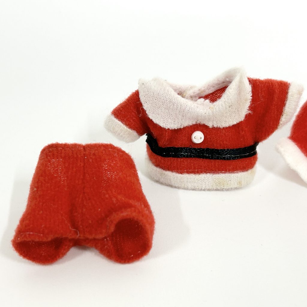 [used] Christmas Outfit Set Sylvanian Families Calico Critters