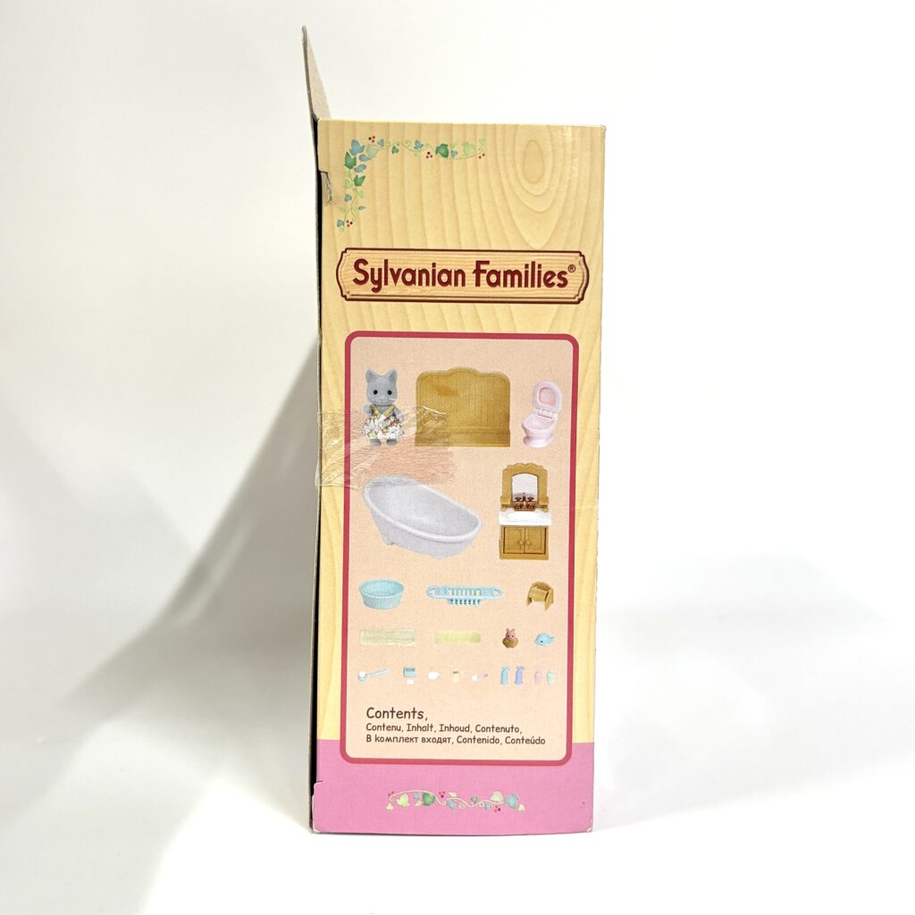 [used] Country Bathroom Set Calico 5165 Sylvanian Families Calico Critters