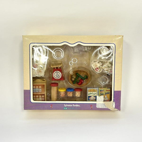 [Used] KITCHENWARE SET KA-65 Japan Epoch 1994 Sylvanian Families