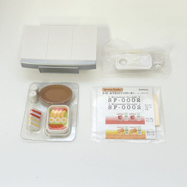 [Used] ACCESSORY SET FOR FAMILY CAR Epoch Japan  Sylvanian Families