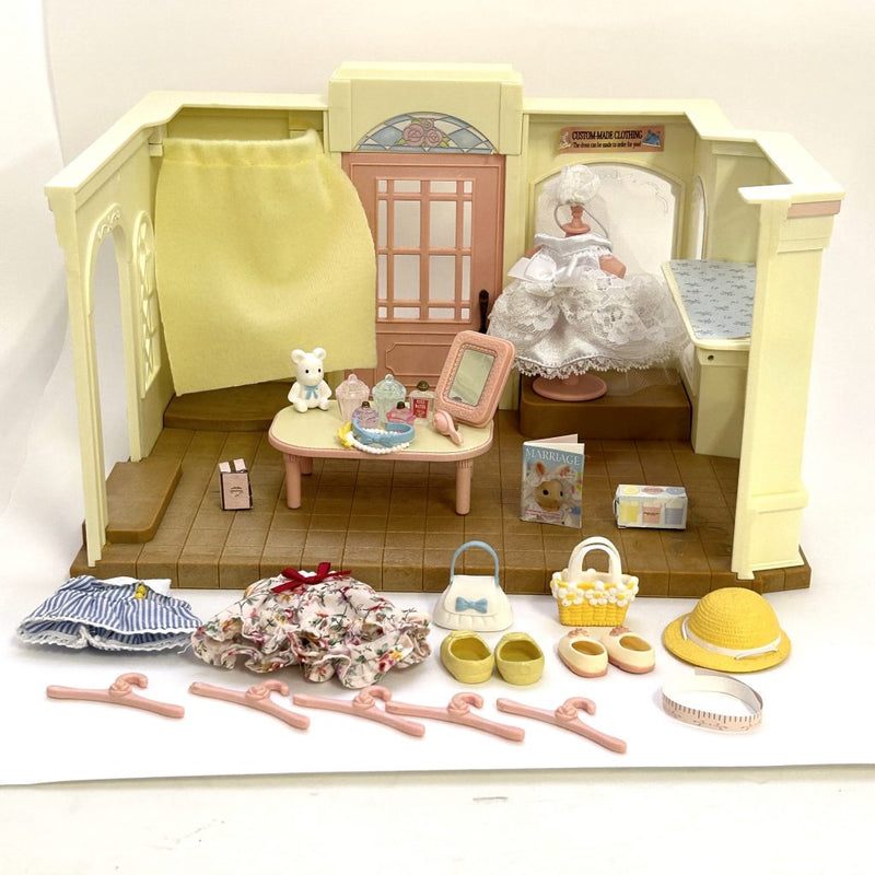 [Used] FOREST DRESS SHOP MI-62 Epoch Japan Sylvanian Families