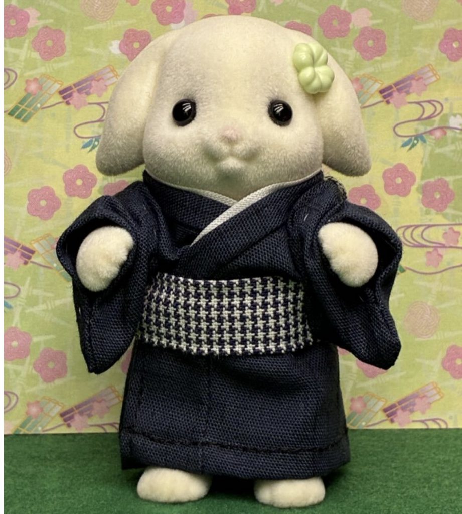 Navy kimono for father Handmade