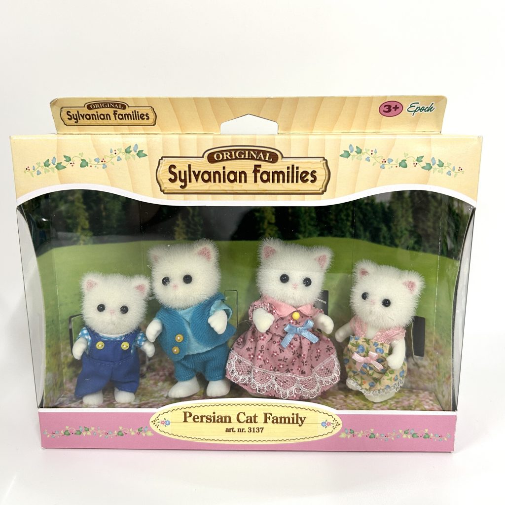 [used] Persian Cat Family 3137 Sylvanian Families Calico Critters