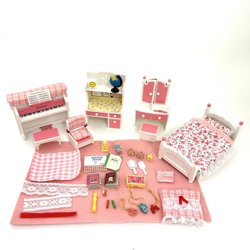 [Used] MY ROOM SET SE-126 Epoch Japan  Sylvanian Families