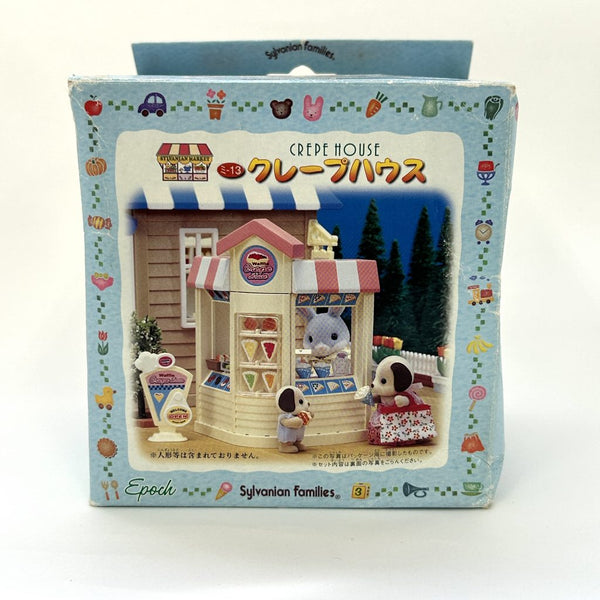 [Used] CREPE HOUSE  MI-13 Japan Retired Rare Sylvanian Families