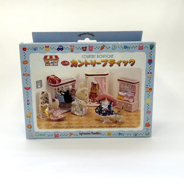 [Used] COUNTRY BOUTIQUE Epoch MI-06 Complete set Epoch Calico Sylvanian Families