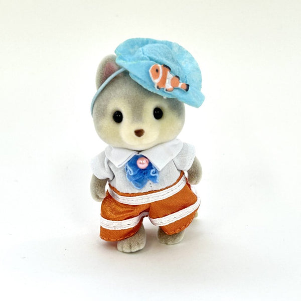 [Used] DELUXE LOTTERY DREAMY MARINE FRIENDS HUSKY BOY Epoch Sylvanian Families