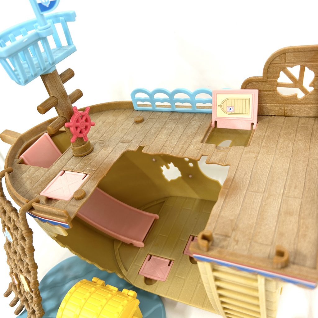 [used] Adventure Treasure Ship 5210 Sylvanian Families Calico Critters