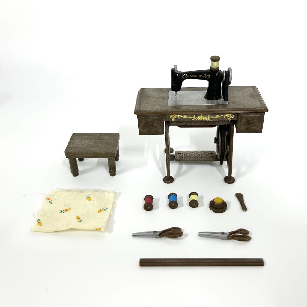 [used] Sewing Machine Set KA-51 Sylvanian Families Calico Critters