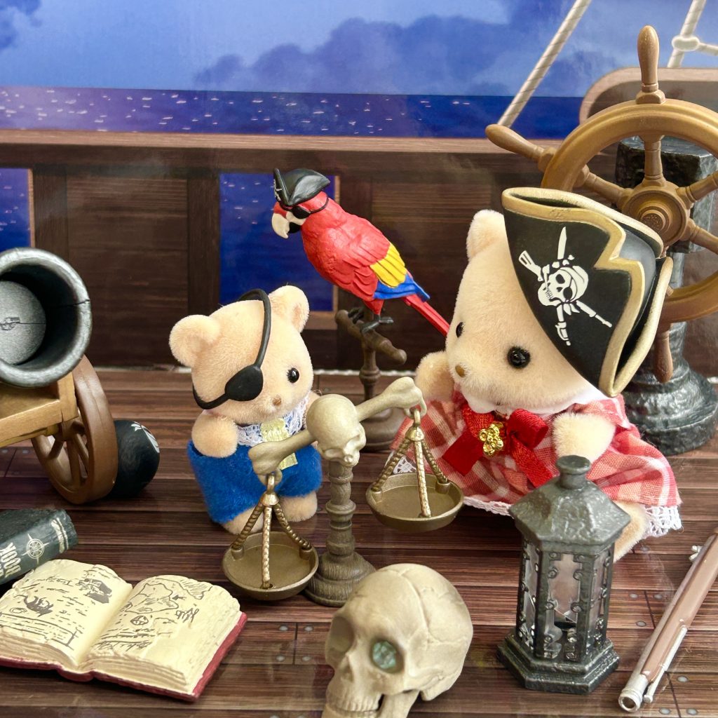 Captain and Pirates 1 Departure Re-ment