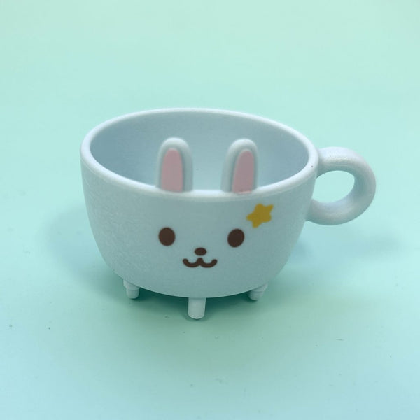 DELICIOUS PARADE BABY PARADE CAR RABBIT CUP BLUE FAMILYMART Sylvanian Families