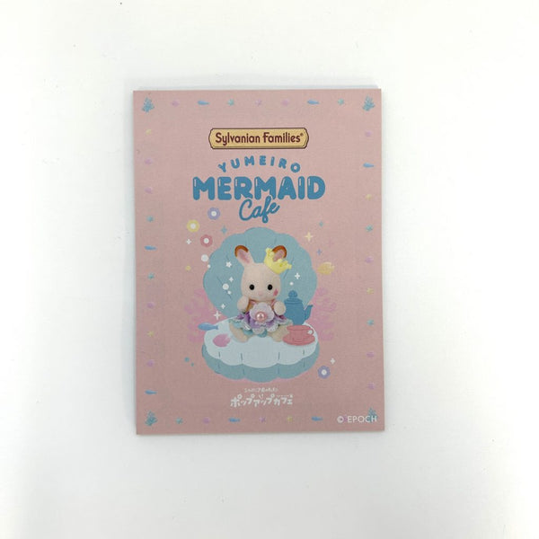 MINI NOTEBOOK CHOCOLATE RABBIT BABY Epoch Japan Sylvanian Families