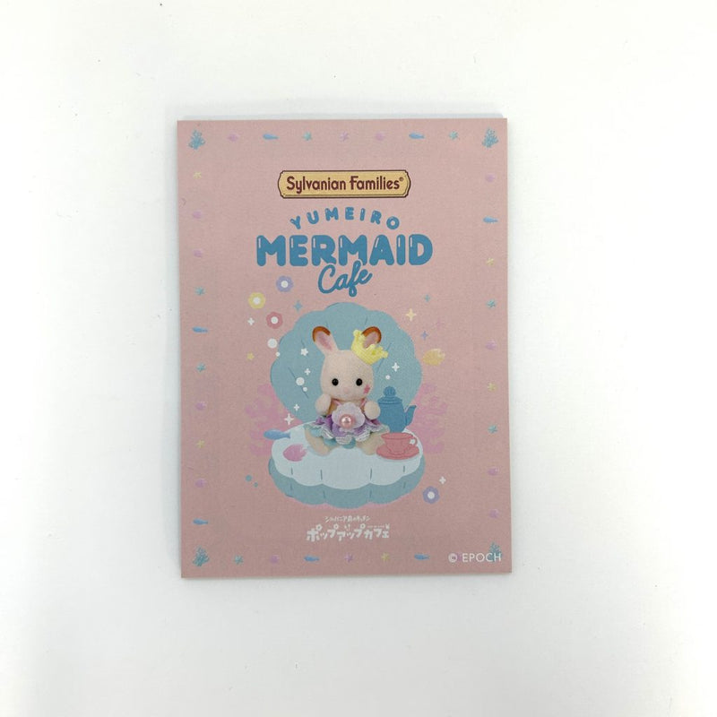 MINI NOTEBOOK CHOCOLATE RABBIT BABY Epoch Japan Sylvanian Families