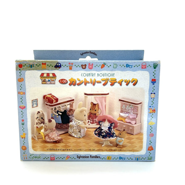 [Used] COUNTRY BOUTIQUE Epoch MI-06 Complete set Epoch Calico Sylvanian Families