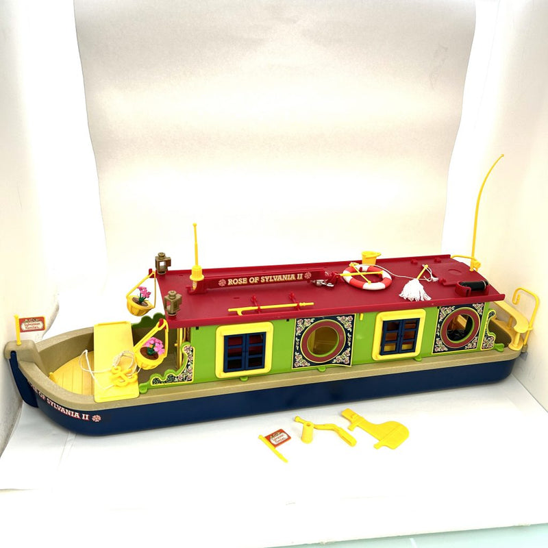 [Used] RIVERSIDE CANAL BOAT Epoch Japan Sylvanian Families