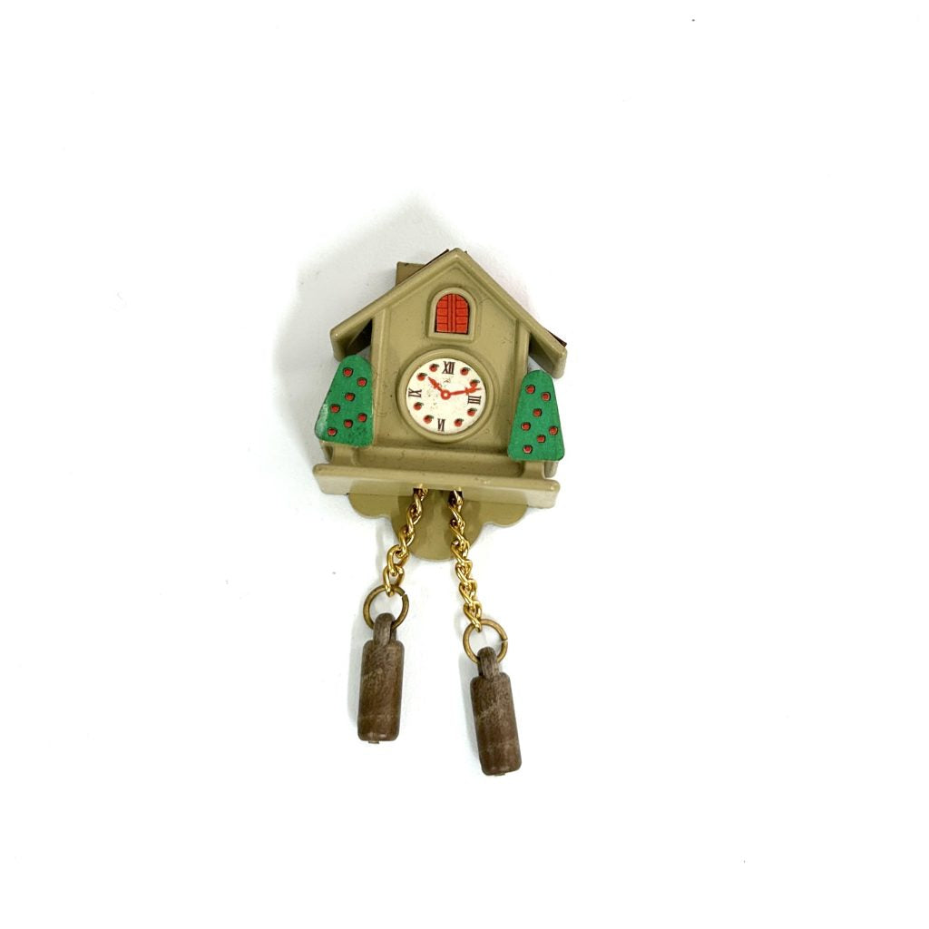 [used] Wall clock Sylvanian Families Calico Critters