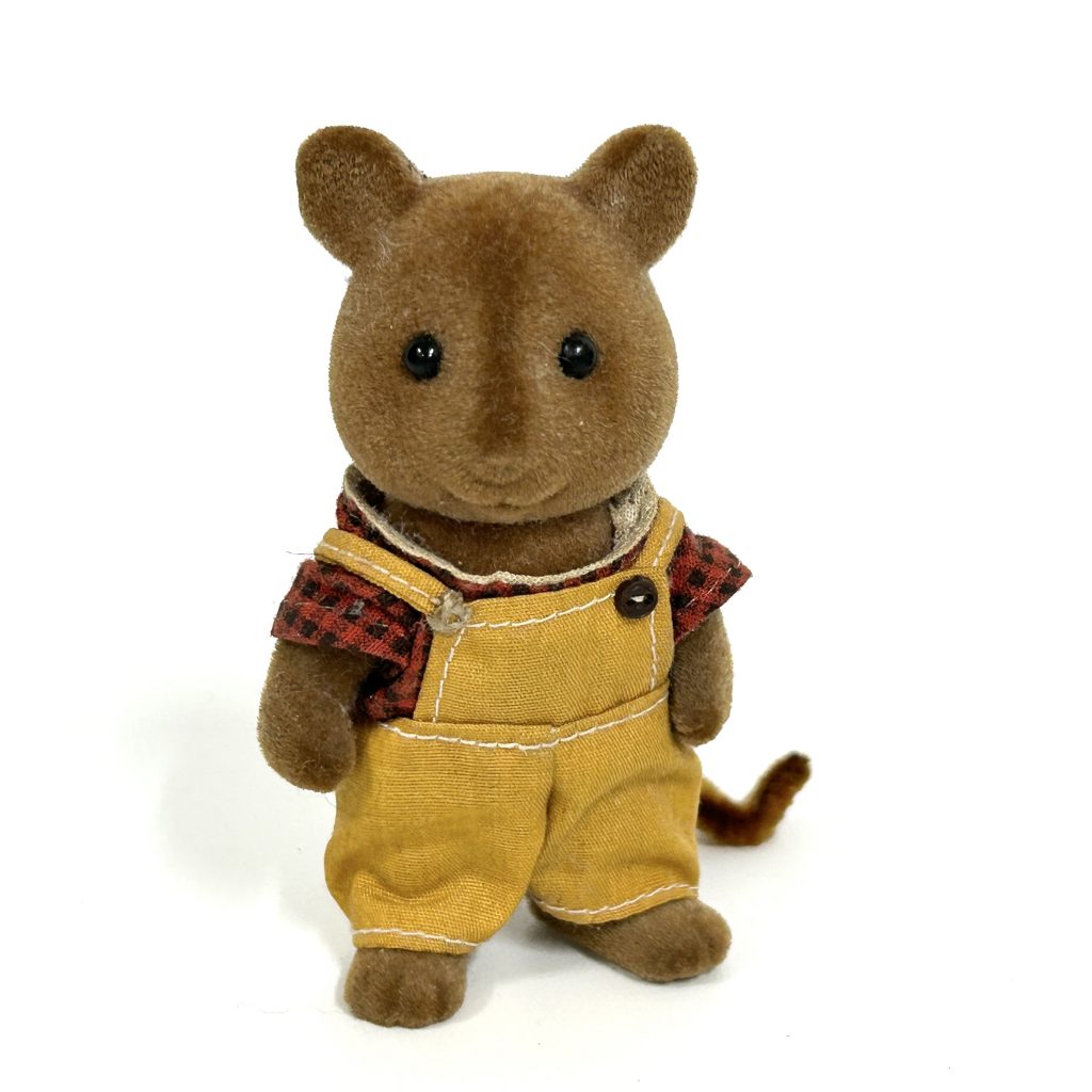 [used] Vintage Squirrel Father Sylvanian Families Calico Critters
