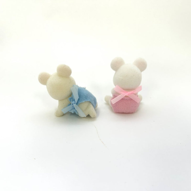 [Used] MARSHMALLOW MOUSE BABIES Epoch Sylvanian Families