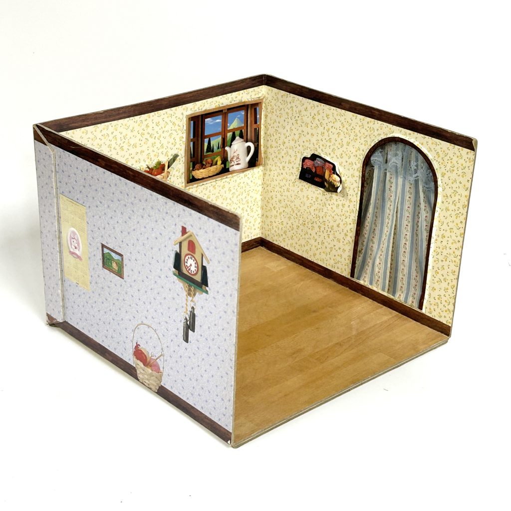 [used] Dining Room Backdrop Sylvanian Families Calico Critters