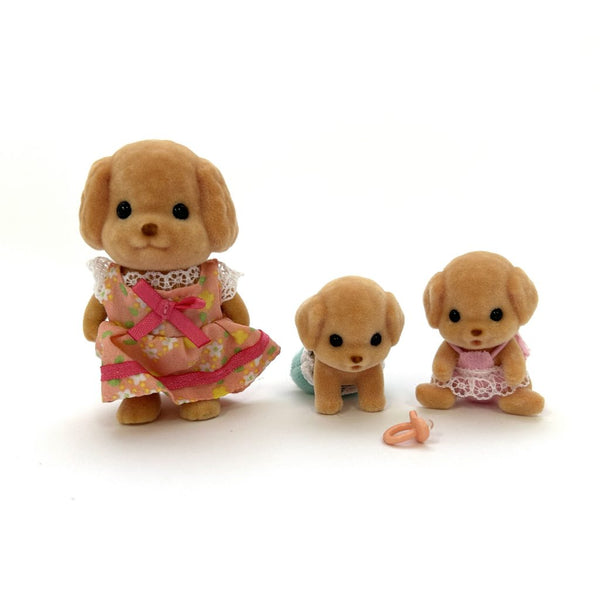 [Used] TOY POODLE GIRL BABY TWINS Epoch Japan Sylvanian Families