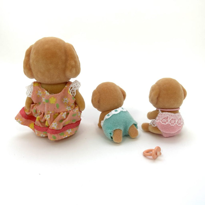 [Used] TOY POODLE GIRL BABY TWINS Epoch Japan Sylvanian Families