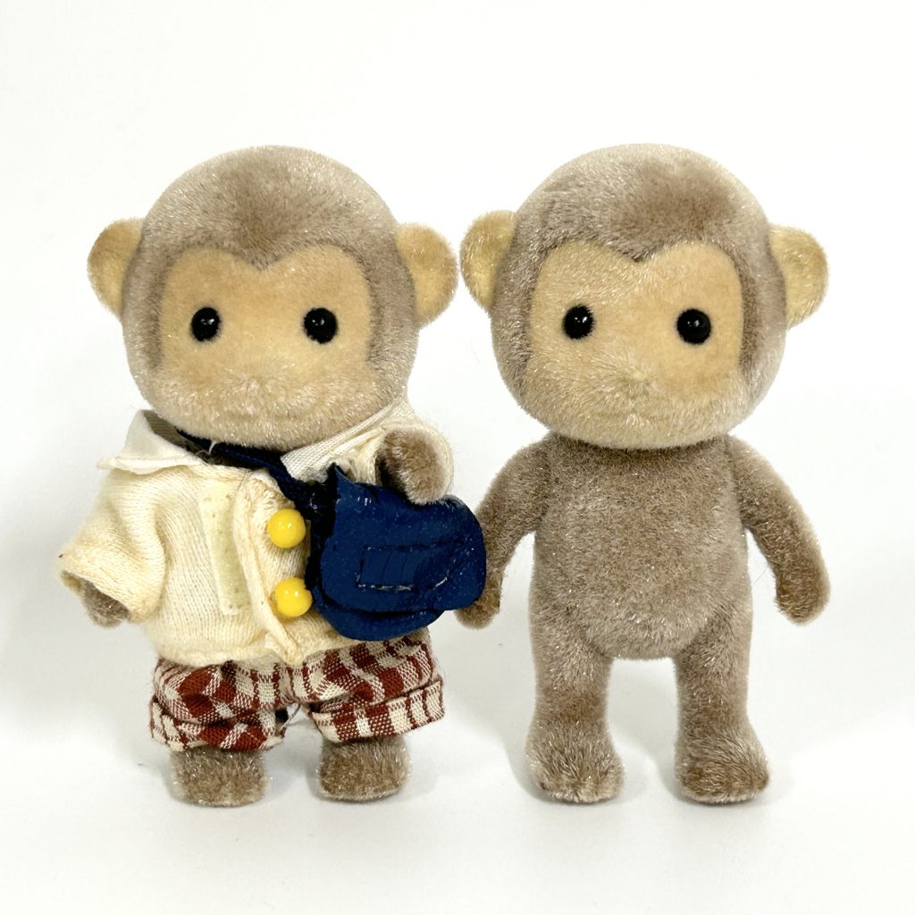 [used] Exchange Student Monkeys Sylvanian Families Calico Critters