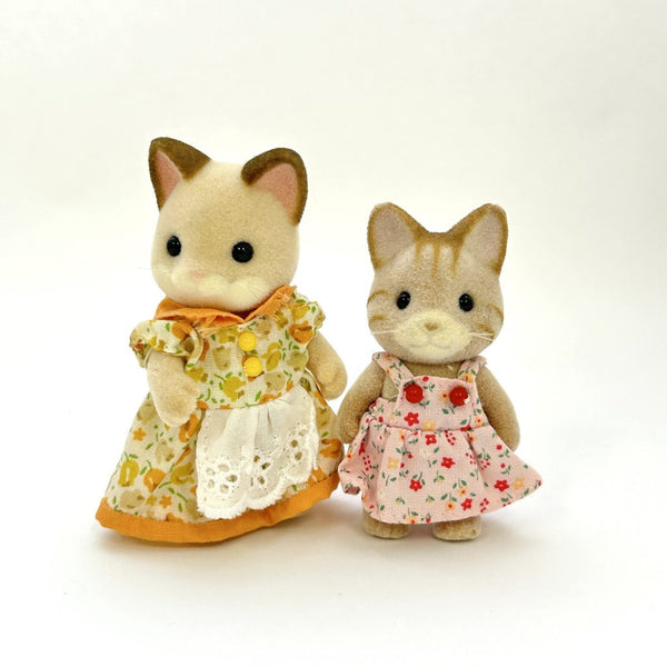 [Used] CREAM CAT STRIPED CAT Japan Sylvanian Families