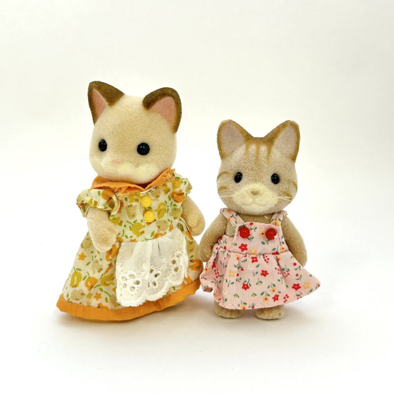 [Used] CREAM CAT STRIPED CAT Japan Sylvanian Families